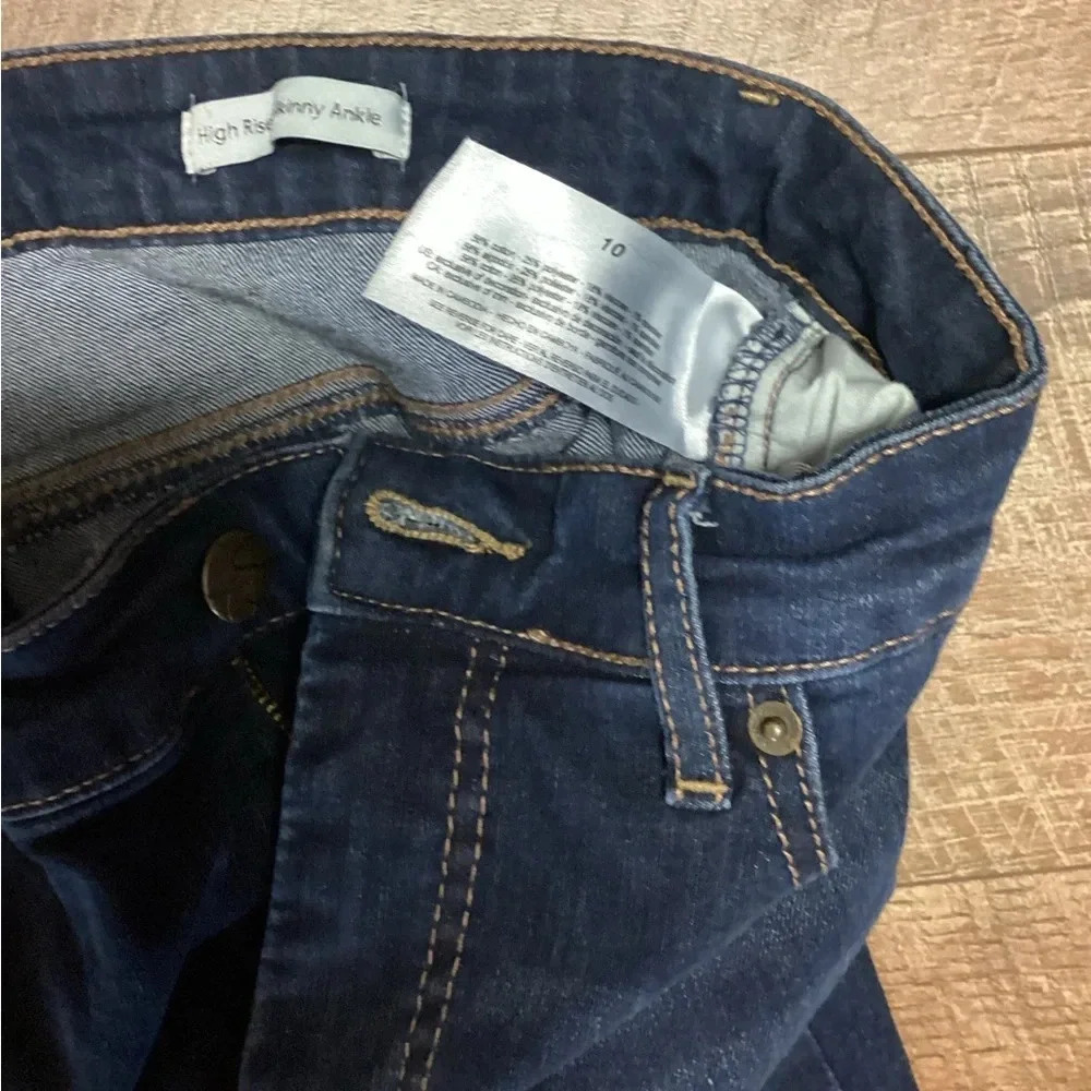 **SOLD**Jessica Simpson High Rise Skinny Ankle Jeans Size 10 - Picture 4 of 5